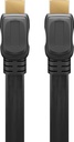 Goobay High Speed HDMI®/™ Flat Cable with Ethernet 1m