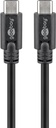 Goobay Sync & Charge SuperSpeed USB-C™ Cable (USB-C™ 3.2 Gen 1), 3 m 3 m