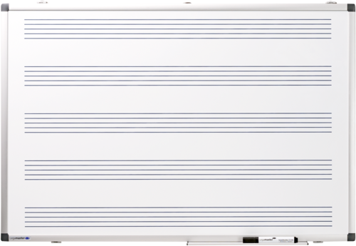 Legamaster PREMIUM printed whiteboard music lines 60x90cm