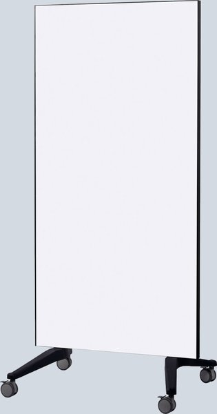 Legamaster mobil glasstavle 90x175cm hvit