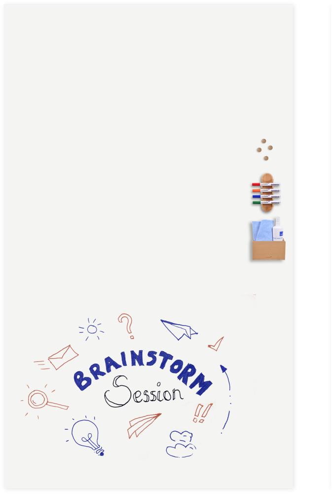 Legamaster WALL-UP whiteboard 200x119.5cm