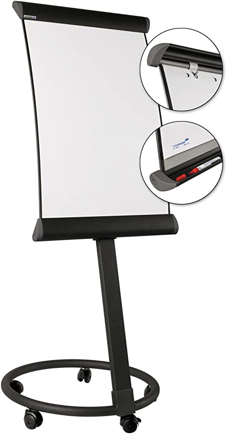 Legamaster TAURUS mobile flipchart anthracite
