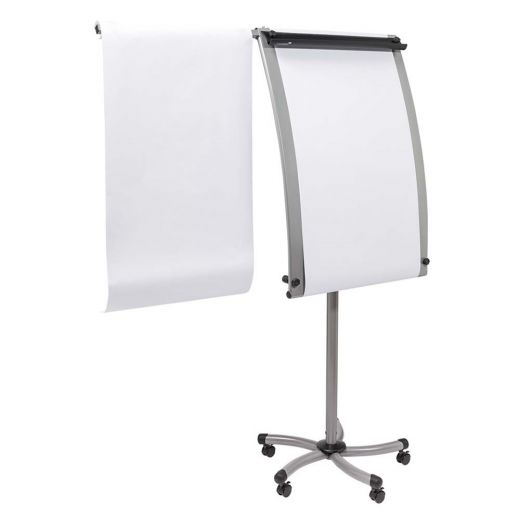 Legamaster SILVERTEC mobile flipchart silver
