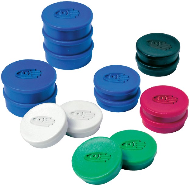 Legamaster magnet 30mm green 10pcs