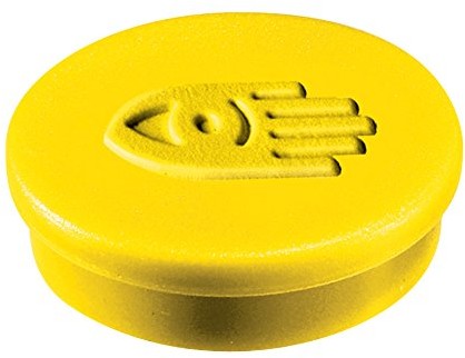 Legamaster magnet 30mm yellow 10pcs
