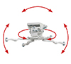 B-Tech BT899/W Universal Heavy Duty Projektor takfeste