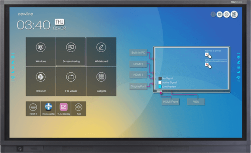 RS+ Interaktiv monitor 65'' - Android 8.0 - UHD  (EDU)
