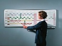 Legamaster PROFESSIONAL year planner 12 months 50x150cm