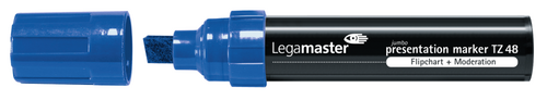 Legamaster TZ48 presentation marker jumbo blue