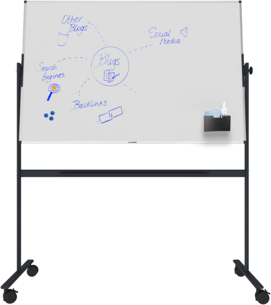 Legamaster UNITE PLUS revolving whiteboard 120x220