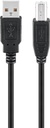 Goobay USB 2.0, 1M A/B, sort-1M