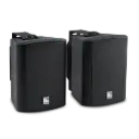 AMC PRO POWER BOX 5 Sort aktiv / passiv 2 x 20W 5,25 + 1" 160x 120 grader H/V 2 bånd EQ RCA inn Phoenix for passiv