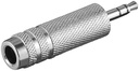 Goobay AUX-adapter 3,5mm til 6,35mm jack.