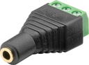 Legamaster Terminalblokk, 3 pins 3,5mm