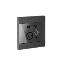  Audac WP225/B  Universalpanel Bluetooth, linje og mic Sort 