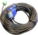 Goobay RS232 - kabel -  preterminert. 15M
